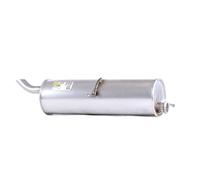 MTS 01.97490 Rear Muffler 800mm Length Exhaust Replacement Fits Peugeot 307