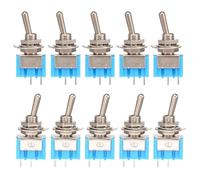 MTS-101 2 Pin SPST ON-OFF 2 Position with 10Pcs and Mts-101 size 33 * 13 * 8mm providing ample supply for various projects their longevity and durability