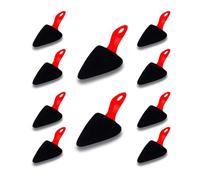MTS care Lisa Budget Velour Foam Shoe Tree for Women, 5 Pairs Set, black, 37-41