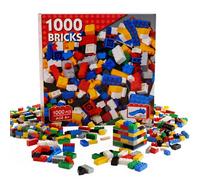 MTS Construction Building Bricks Compatible Play Set 1000 Piece Blocks Building Toys