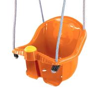 MTS Safety Swing Seat for Toddlers 1-3 Years, Easy Setup, Durable Baby Garden Swing, Bright Orange, Supports Up to 40 kg, Indoor/Outdoor Use, Enhances Motor Skills