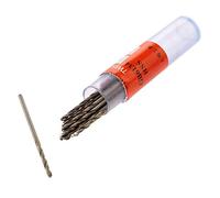 Mtsooning 1.2mm Mini Micro Drill Bits, 10-Pack HSS Titanium Coated Twist Drill Bits, Straight Shank for Precision Drilling in Wood, Plastic, Metal, Jewelry & Model Making