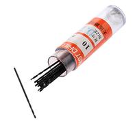 Mtsooning 10-Pack 0.7mm Mini Micro Drill Bits, HSS Twist Drill Bit Set, Straight Shank for Precision Drilling in Wood, Plastic, Metal, PCB & DIY Crafts