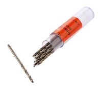 Mtsooning 10 Pcs 1.5mm Mini HSS Micro Twist Drill Bits, Straight Shank for DIY Crafts, Wood, Metal & Precision Drilling