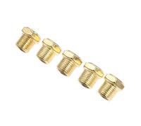Mtsooning 5Pcs Pneumatic Air Breather Vent Silencer Muffler Threaded NPT 1/8"