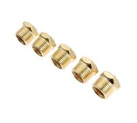 Mtsooning 5Pcs Pneumatic Air Breather Vent Silencer Muffler Threaded NPT 3/8"
