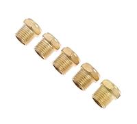 Mtsooning 5Pcs Pneumatic Muffler 1/4" Air Breather Vent Silencer Threaded NPT