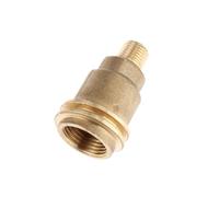 Mtsooning Brass QCC1 ACME Nut Propane Gas Fitting Adapter with 1/4 Inch Male Pipe Thread Solid Brass Outdoor Cooking Propane Adapter