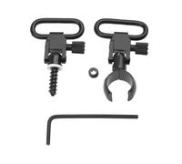 Mtsooning Lever Action Rifle Sling Mount Kit,1" QD Sling Swivels | Quick Detach Airsoft Sling Mount Accessories,Single Barrel Shotgun Magazine tube diameters from 0.645"-0.660"