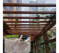 MTSYXYM 2mm Polycarbonate Sheet,polycarbonate greenhouse panels,Roofing Transparent Insulation Daylighting Panels,strong and not easily deformed,for Greenhouse Sheds Roofs,Carports.(Clear,2x 13.1ft)