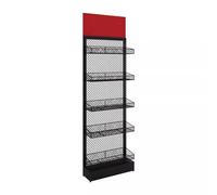 MTSYXYM Commercial Supermarket Display Stand, Large Fruit & Vegetable Baskets, Kitchen Storage, 30*14*141cm