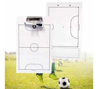 MTTXY Soccer Coaching Board, 23x35cm Double-Sided Dry Erase Clipboard with Markers, Portable and Efficient, Teaching Aid Tools for Classrooms