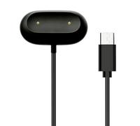 Mtucegi Cradle Replacement Cord for Wearable, Black TYPE C | 100 Cm Power Cable with 2 Gold Tips, Daily Backup Setup