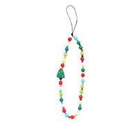 Mtucegi Elegant Beaded Keychain Pendant Chain Straps Cellphone Rope Women Telephone Lanyard Jewelry Practical Festive Anti Loss Strap Fashionable Lightweight Rope