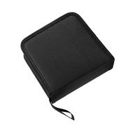 Mtucegi Oxford Cloth 40-Tablet CDs Capacity Auto Disc Holder Water Resistant and Wear Resistant for Quickly Access During Drive Oxford Fabric CDs Bag