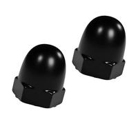Mtucegi Stylish Ceramic Toilet Hardware Cover Cap with Washers Hide Installation Bolts Maintain Bathroom Decors Easy Installation