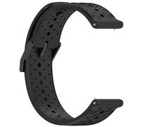 [Mtucegi] Universal 0.9 inch (22 mm) Silicone Replacement Strap with Multiple Holes Elastic Wristband Comfortable Wear Race2 Replacement Strap Adjustable