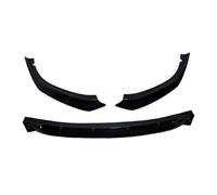 Front Bumper Lip For BMW For 5 Series For G30 G31 For 520i 530i 540i For M-Sport 2017-2020 Car Front Lip Spoiler Diffuser Bodykits Car Front Bumper Lip(Gloss Black)