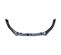 Mtuqvma Front Lip Spoiler For VW Golf 6 GTI GTD 2008-2012, Black Carbon Fiber Pattern, Polypropylene (PP), Front Lower, Screw-In