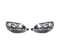 Mtuqvma Headlamps Assembly For Skoda For Yeti 2013 2014 2015 2016 2017 2018 Car Headlamp Assembly Replacement(2 Pcs Left and Right)