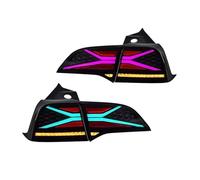 Mtuqvma Tail Light Rear Lamp Assembly For Tesla For Model For 3 For Y 2018-2023 Car Animation Rear Lamp Taillight Assemblys(EUR OF RGB)