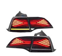 Mtuqvma Tail Light Rear Lamp Assembly For Tesla For Model For 3 For Y 2018-2023 Car Animation Rear Lamp Taillight Assemblys(USA of Smoke)