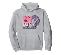 MTV Beach Wave Retro Logo Pullover Hoodie