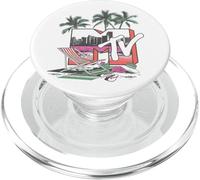 MTV Logo Music Television Beach And Palm Trees PopSockets PopGrip for MagSafe