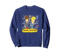 MTV Logo Stacked Beavis and Butt-Head Sweatshirt