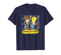 MTV Logo Stacked Beavis and Butt-Head T-Shirt