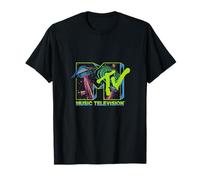 MTV Music Television Alien Invasion UFO T-Shirt