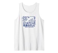 MTV Music Television Kanji Pop MTV Logo Tank Top