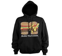 MTV Officially Licensed Hamburger Hoodie (Black), L