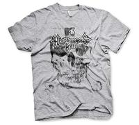 MTV Officially Licensed Headbangers Ball Mens T-Shirt (Heather Grey), M