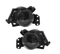 MTVTFECEWG 12V Car Fog Lamp Assembly DRL Headlight LED White Lens Angel Eyes For B&MW E60 E90 E63 E46 323i 325i 525i Car Accessories(Yellow Light)