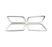 MTVTFECEWG 4Pcs Stainless Steel Inner Car Door Handle Cover Trim for Toyota for CHR C-HR 2016-2020 Doors Bowl Circle Accessories