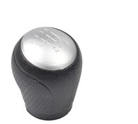 MTVTFECEWG 6 Speed Leather Car Shift Gear Knob Lever Gaitor Boot Cover for Nissan for Juke F15 for X-Trail T31 2010-2013 Gear Shifter Knob(A-6 Speed)