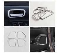 MTVTFECEWG Accessories Inner Side for Mitsubishi for Outlander 2016-2020 Car Door Handle Pull Bowl Door Speaker Audio Cover Trim (3)