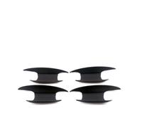 MTVTFECEWG Car Exterior Door Handle Bowl Frame Cover Trim for Mercedes for Benz C Class W206 S206 2022 2023 (Black B)
