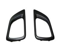 MTVTFECEWG Car Fog Lamp Fog Lights Cover For NAVARA NP300 2015 2016 2017 2018 2019 Car Accessories(Black)