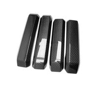 MTVTFECEWG Car Trim Interior Real Carbon Fiber Car Interior Door Handle Panel Overlay Cover Trim for F&ord F150 for Raptor 2017-2020 Car Accessories Car Sticker(Style B)