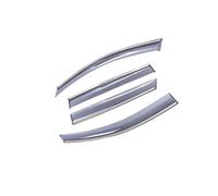 MTVTFECEWG Car Windows Visor Awnings Sun Rain Eyebrow Deflector Sticker Guard Cover For Ford For Explorer Classic U502 Sport 2011~2019