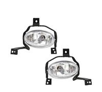 MTVTFECEWG For CRV For CR-V 2010 2011 33950-SWA-H11 33900-SWA-H11 LED Fog Lamp Fog Lights Bulb Headlight Assembly Car Accessories(Yellow Light)