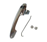 MTVTFECEWG for Fiat 500 2007-2020 735592026 Passenger Left Or 735592012 Drivers Right Side Outer Door Handle with Chrome (Right with Hole)