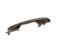 MTVTFECEWG for Fiat 500 2007-2020 735592026 Passenger Left Or 735592012 Drivers Right Side Outer Door Handle with Chrome (Left NO Hole)