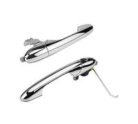 MTVTFECEWG for Fiat 500 2012-2018 Left Hand Drive Left Drivers Side Exterior Outer Door Handle 68069943AC (Right Passenger Side)