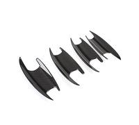 MTVTFECEWG for Mercedes for Benz C E GLC Class W205 W213 X253 2017 2018 Car Carbon Texture Exterior Door Handle Pull/Door Bowl Cover Trim (Bowl Carbon Style)