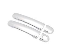 MTVTFECEWG for Seat for Leon MK1 for Toledo 1999-2007 for Arosa 1997-2004 for Ibiza for Cordoba for Vario 2003-2007 Exterior Door Handle Cover Trim Accessories (Silver2)