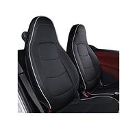 MTVTFECEWG For Smart 451 For Fortwo 2009 2010 2011 2012 2013 2014 Custom 2pcs Front Car Seat Covers Protector Car Accessories(1)