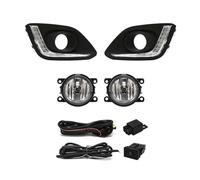 MTVTFECEWG For Suzuki For Swift 2014 2015 2016 Car LED Daytime Running Light Fog DRL Bumper Driving Lamp Car Accessories(Yellow Light)